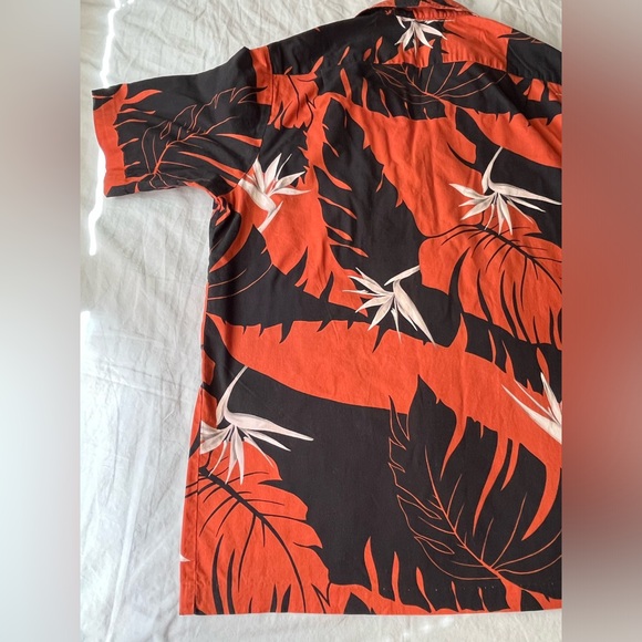 Vintage Banana Bay Red Hawaiian Shirt button up 80s 90s - Picture 8 of 8